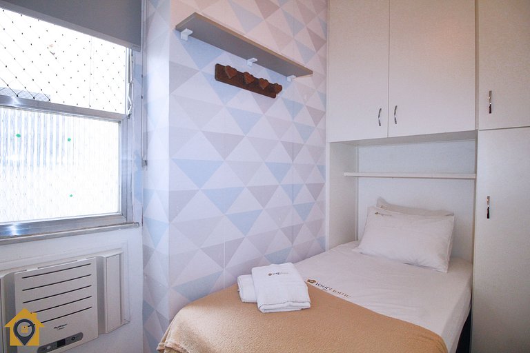 Charme e Conforto no Leme • 300m da Praia