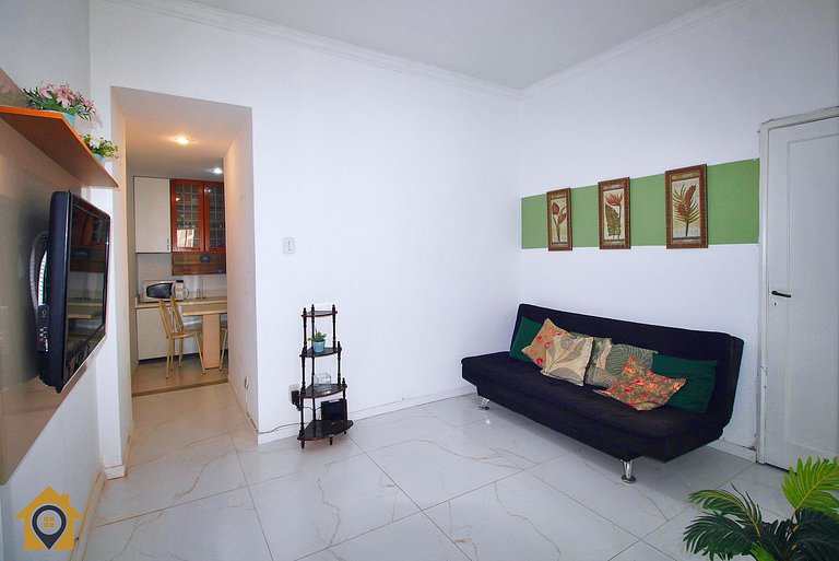 Aconchego em Copacabana p/ 4 Pessoas