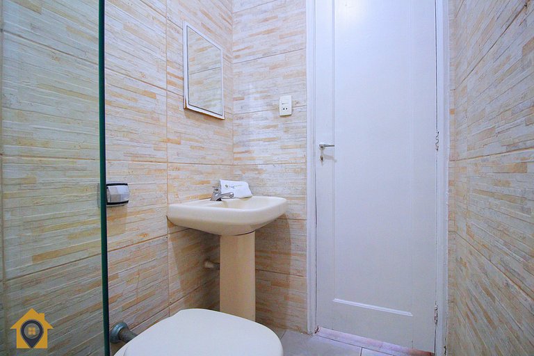 Aconchego em Copacabana p/ 4 Pessoas