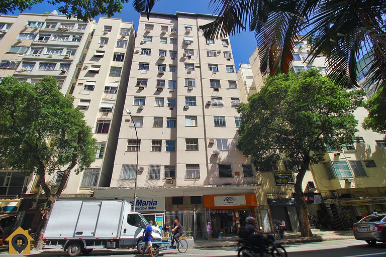 Aconchego em Copacabana p/ 4 Pessoas