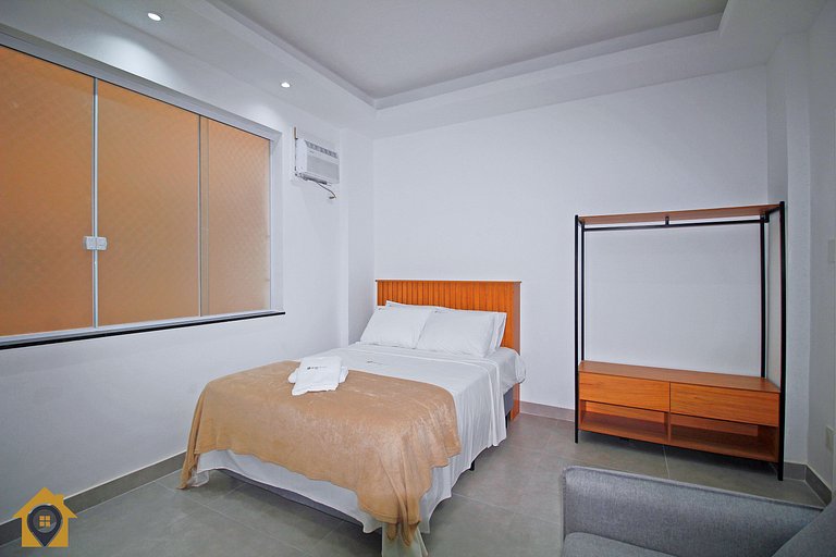 Studio Estiloso e Reformado a Passos da Praia