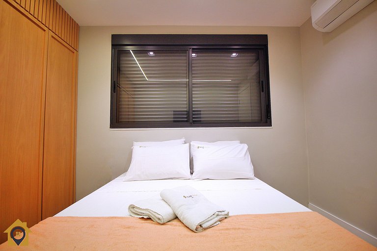 Apto Luxuoso 2 Qtos • 6 Pessoas • Passos da Praia