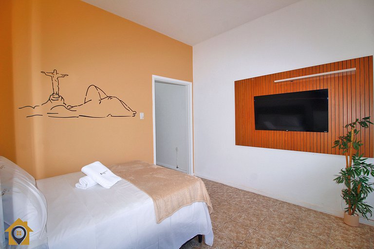 Studio Econômico Vista Mar em Copacabana