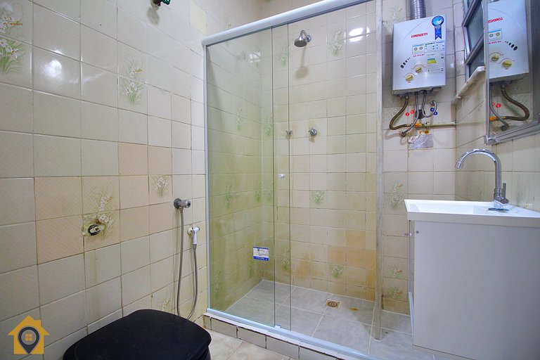 Studio Econômico Vista Mar em Copacabana