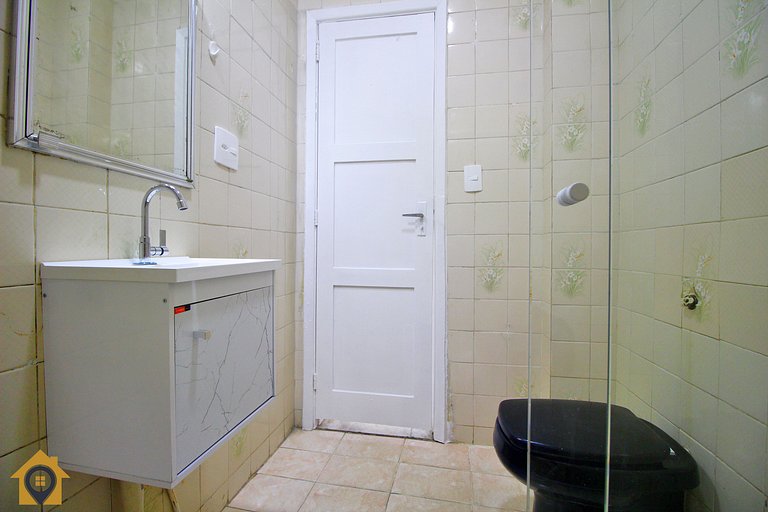 Studio Econômico Vista Mar em Copacabana