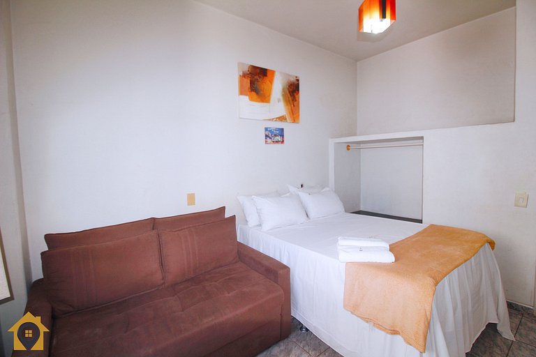 Studio Funcional p/ 4 Pessoas em Copacabana