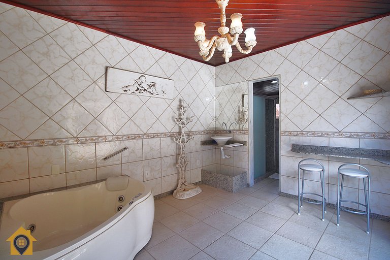 Casa Teresópolis – Piscina, Sauna e Churrasqueira