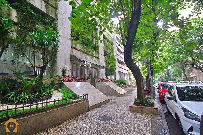 Vista Natural no Leme – Apê Completo p/ 4 Pessoas