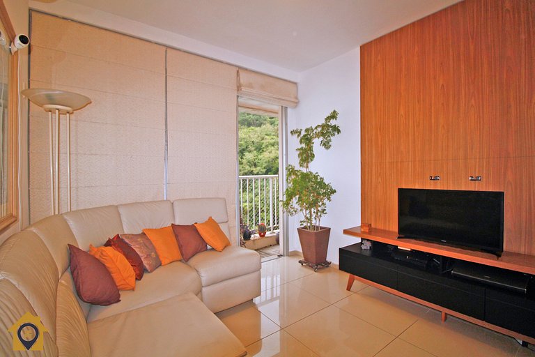 Vista Natural no Leme – Apê Completo p/ 4 Pessoas