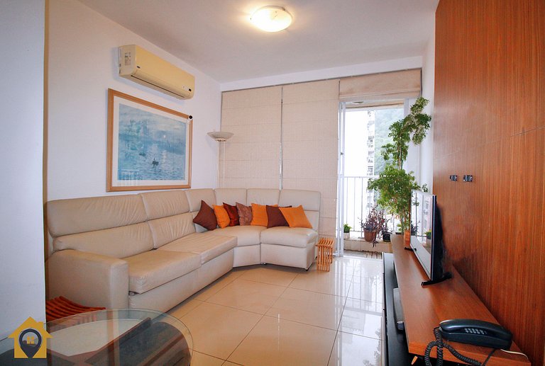 Vista Natural no Leme – Apê Completo p/ 4 Pessoas