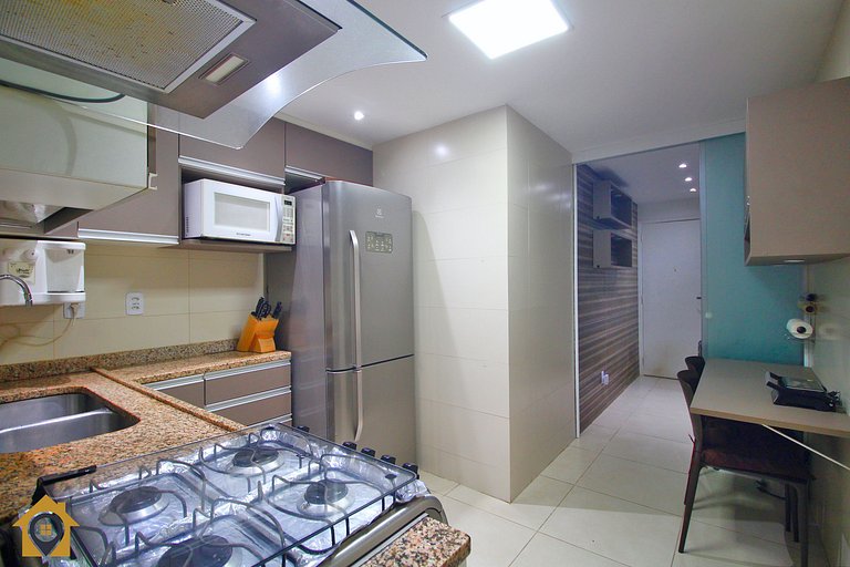 Vista Natural no Leme – Apê Completo p/ 4 Pessoas