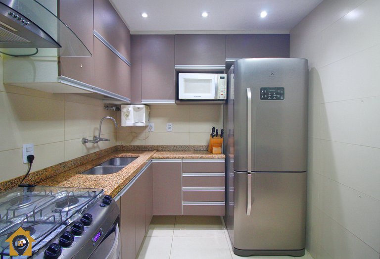 Vista Natural no Leme – Apê Completo p/ 4 Pessoas