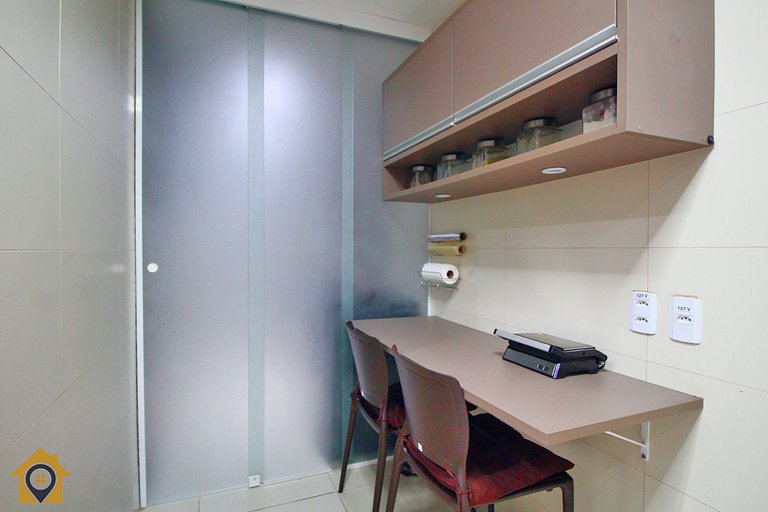 Vista Natural no Leme – Apê Completo p/ 4 Pessoas