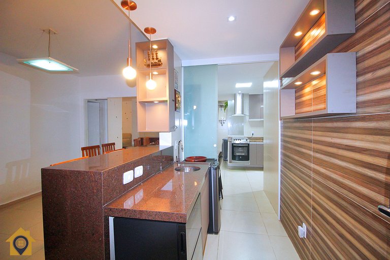 Vista Natural no Leme – Apê Completo p/ 4 Pessoas