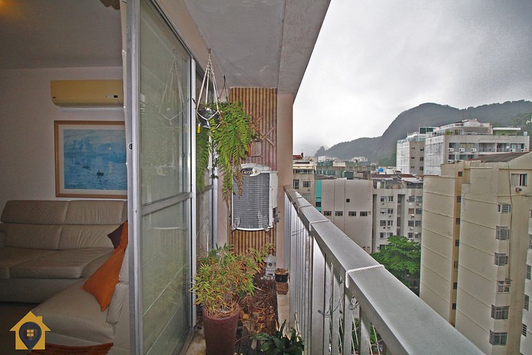 Vista Natural no Leme – Apê Completo p/ 4 Pessoas