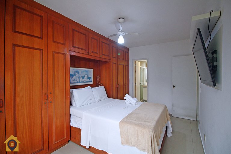 Vista Natural no Leme – Apê Completo p/ 4 Pessoas