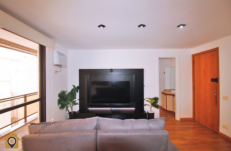 Ipanema | 2Quartos no Aparthotel c/ Piscina