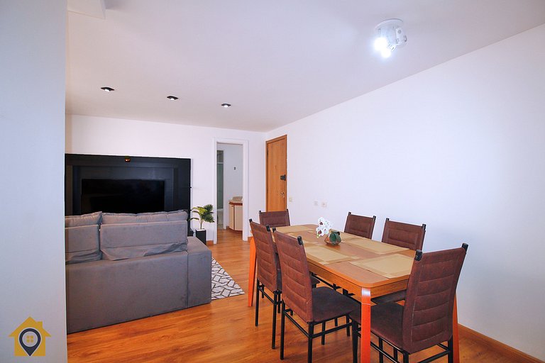 Ipanema | 2Quartos no Aparthotel c/ Piscina