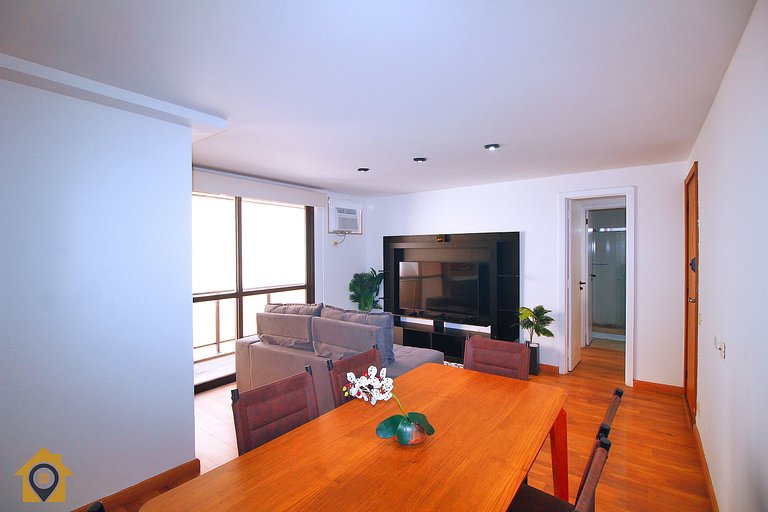 Ipanema | 2Quartos no Aparthotel c/ Piscina