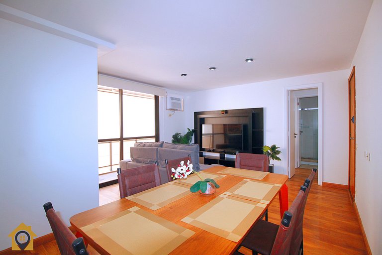 Ipanema | 2Quartos no Aparthotel c/ Piscina