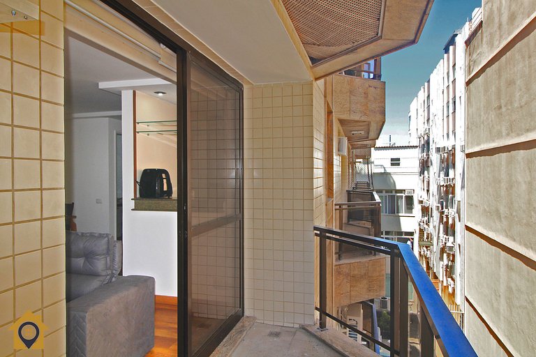 Ipanema | 2Quartos no Aparthotel c/ Piscina