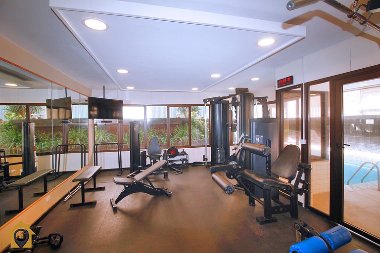 Ipanema | 2Quartos no Aparthotel c/ Piscina