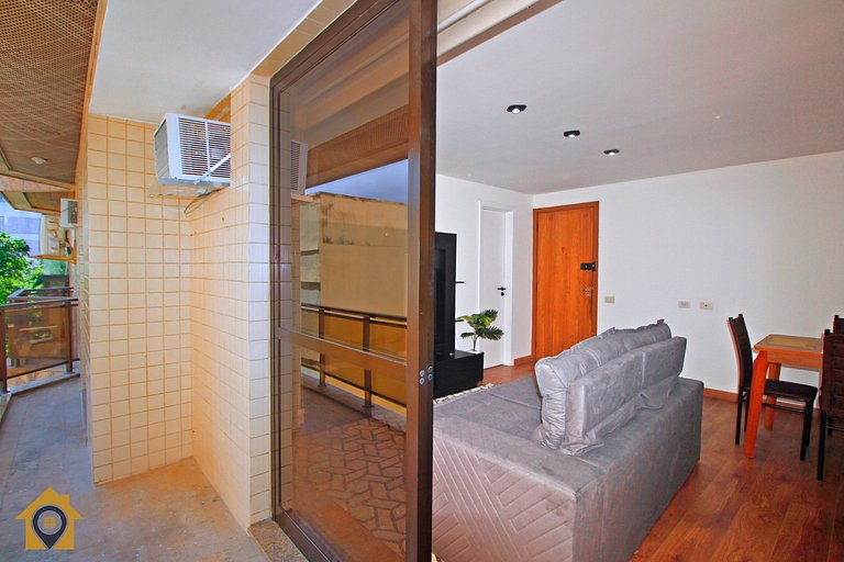 Ipanema | 2Quartos no Aparthotel c/ Piscina