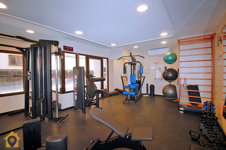 Ipanema | 2Quartos no Aparthotel c/ Piscina