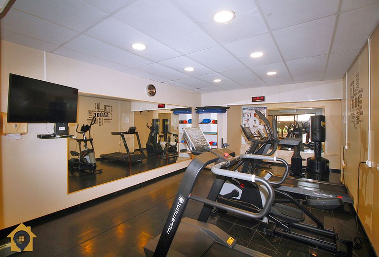 Ipanema | 2Quartos no Aparthotel c/ Piscina