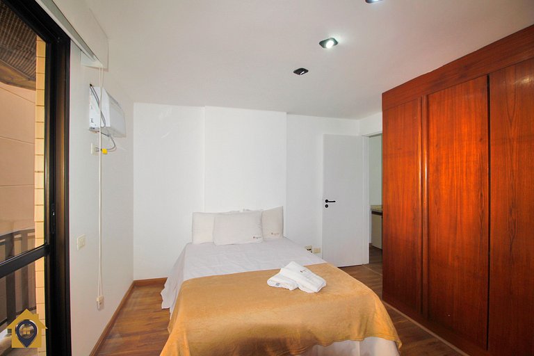 Ipanema | 2Quartos no Aparthotel c/ Piscina