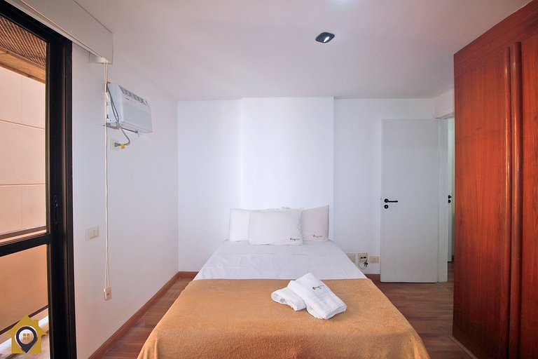 Ipanema | 2Quartos no Aparthotel c/ Piscina