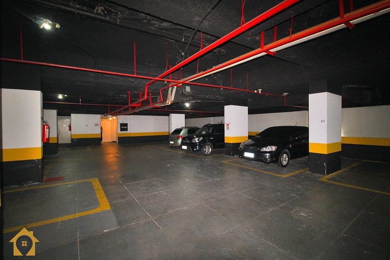 Ipanema | 2Quartos no Aparthotel c/ Piscina