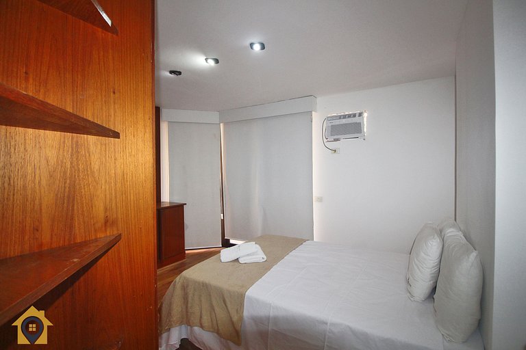 Ipanema | 2Quartos no Aparthotel c/ Piscina