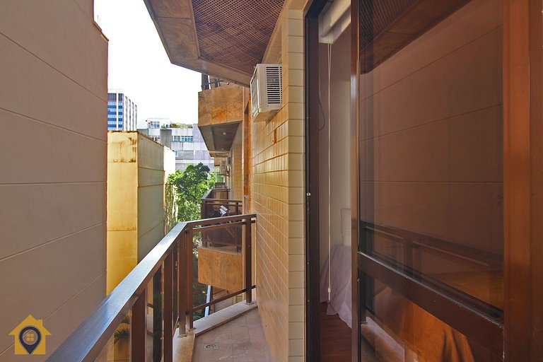 Ipanema | 2Quartos no Aparthotel c/ Piscina