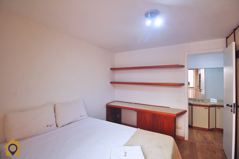 Ipanema | 2Quartos no Aparthotel c/ Piscina