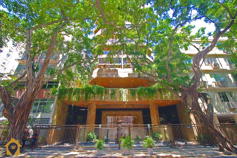 Ipanema | 2Quartos no Aparthotel c/ Piscina