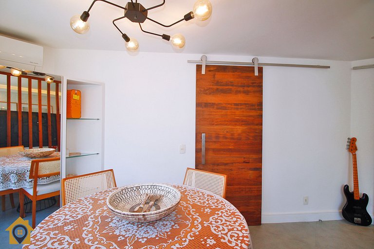 Luxuoso 2 Quartos no Leblon para 5 Pessoas