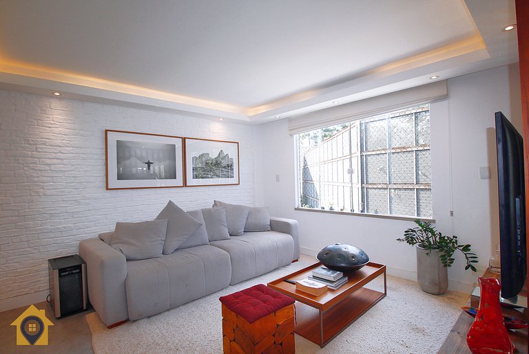 Luxuoso 2 Quartos no Leblon para 5 Pessoas