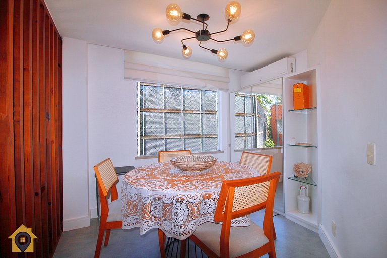 Luxuoso 2 Quartos no Leblon para 5 Pessoas