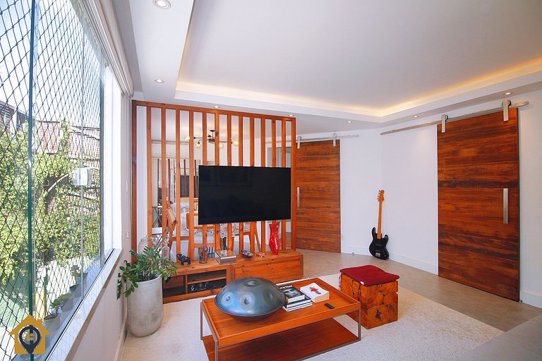 Luxuoso 2 Quartos no Leblon para 5 Pessoas