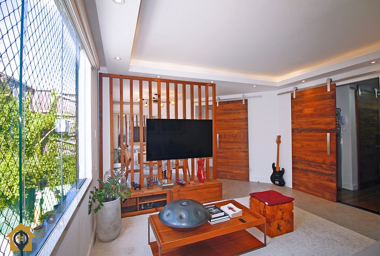 Luxuoso 2 Quartos no Leblon para 5 Pessoas