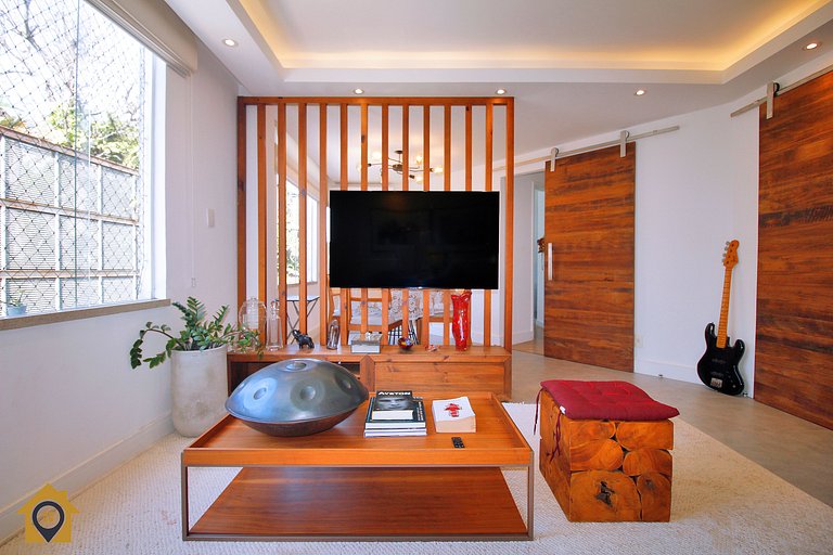 Luxuoso 2 Quartos no Leblon para 5 Pessoas