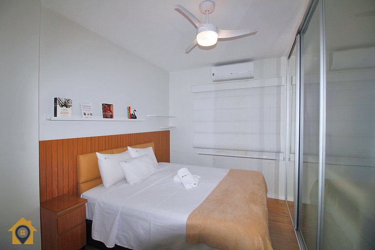 Luxuoso 2 Quartos no Leblon para 5 Pessoas