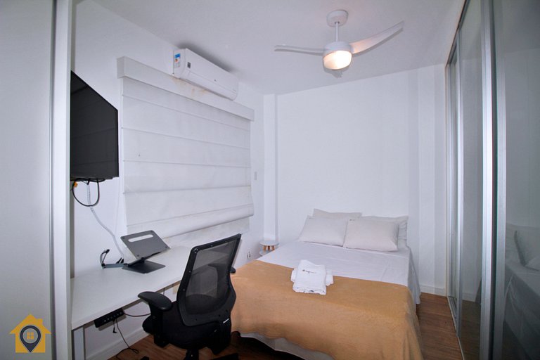 Luxuoso 2 Quartos no Leblon para 5 Pessoas