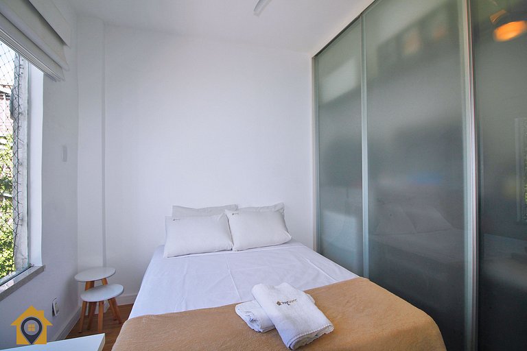 Luxuoso 2 Quartos no Leblon para 5 Pessoas