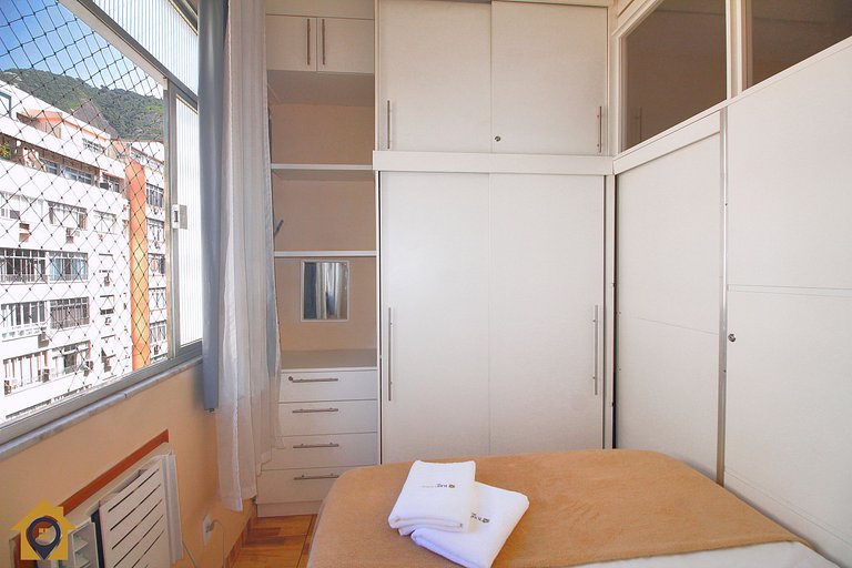 Studio no Coração de Copacabana p/ 4 Pessoas