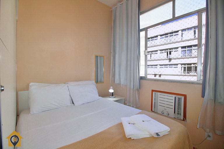 Studio no Coração de Copacabana p/ 4 Pessoas