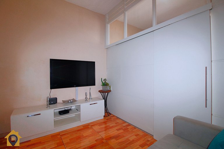 Studio no Coração de Copacabana p/ 4 Pessoas