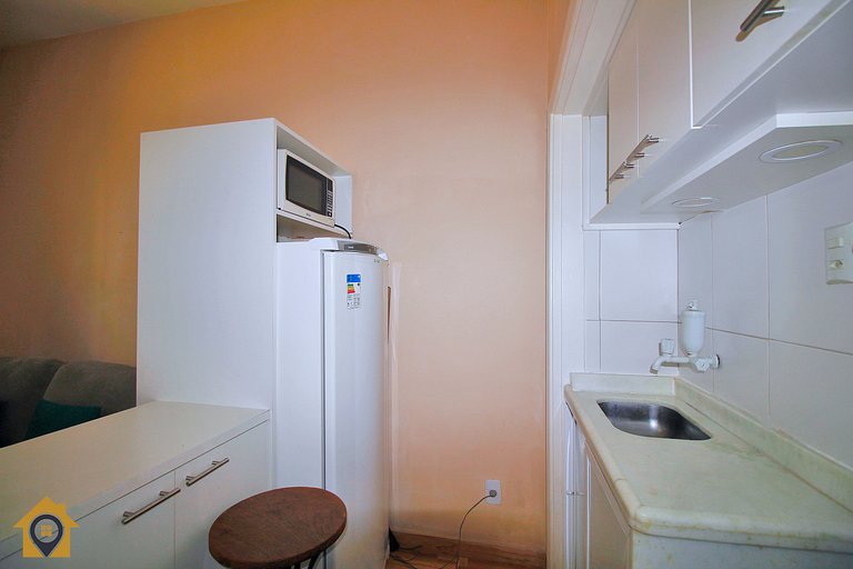 Studio no Coração de Copacabana p/ 4 Pessoas