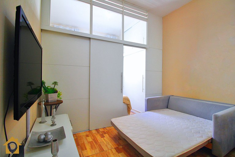 Studio no Coração de Copacabana p/ 4 Pessoas